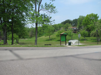 Pond from Glencannon Drive, 5-25-2011